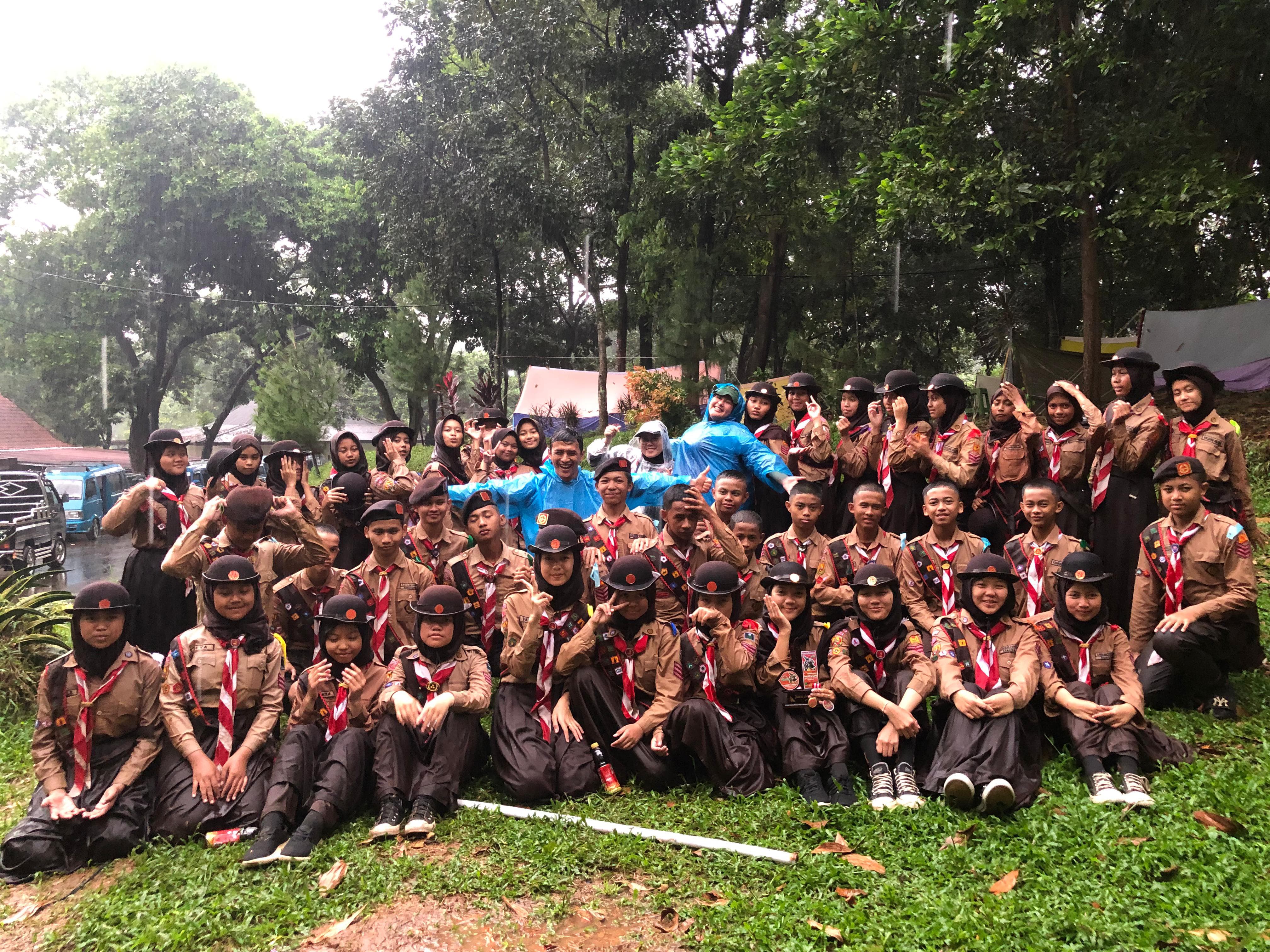 Foto Tapakan Garuda Pramuka